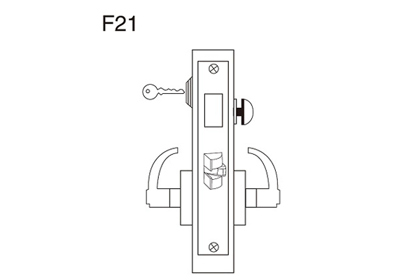 F21房间门锁