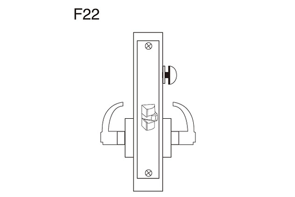 F22私人房，卧室或浴室锁