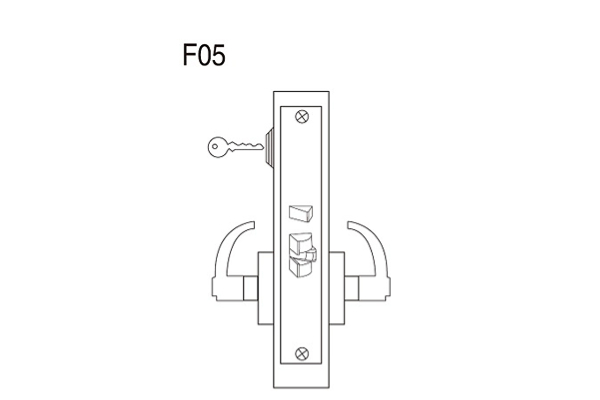 F05教室门锁